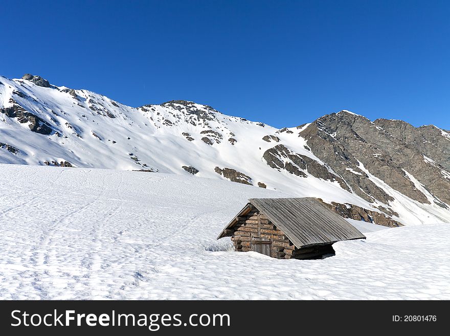 Site of the collar Agnel, the park of Queyras, department of the high Alps, France. Site of the collar Agnel, the park of Queyras, department of the high Alps, France