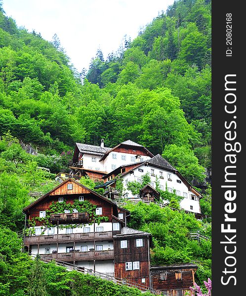 House in Hallstatt, Austria