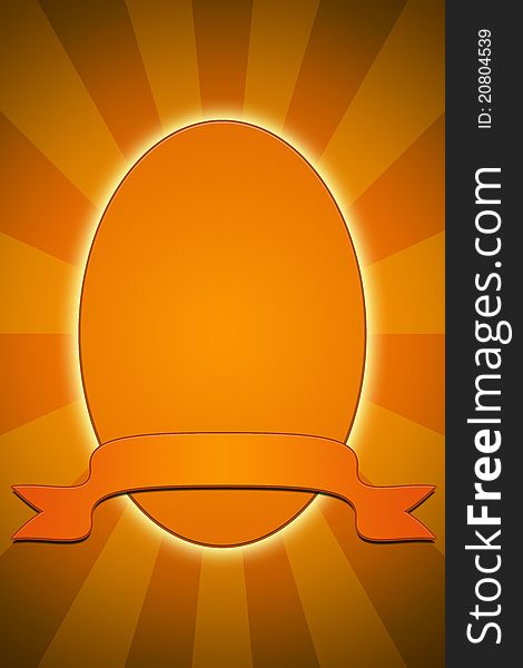 Blank orange badge with background to use for your own design. Blank orange badge with background to use for your own design.