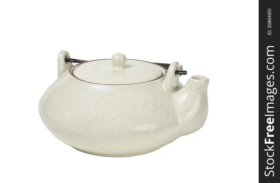 Zavornoj teapot on a white background. Zavornoj teapot on a white background.