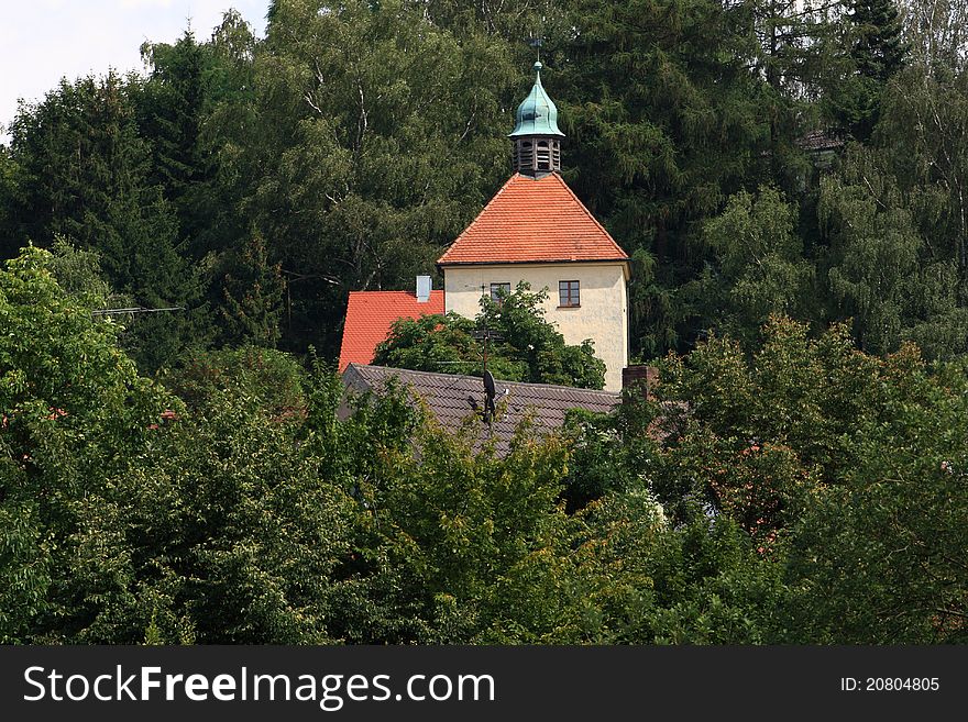 The Famous Blasturm, a watchtower in Schwandorf. The Famous Blasturm, a watchtower in Schwandorf