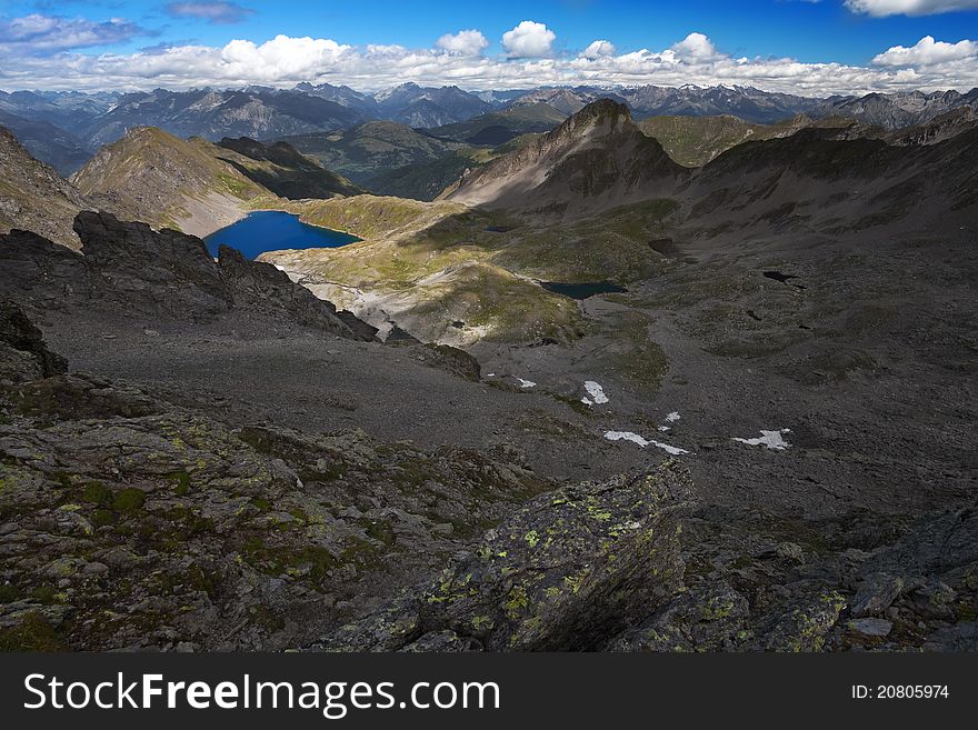 Lakes’ valley. A small alpin valley with wonderful lakes over 2000 meters on the sea-level. Lakes’ valley. A small alpin valley with wonderful lakes over 2000 meters on the sea-level