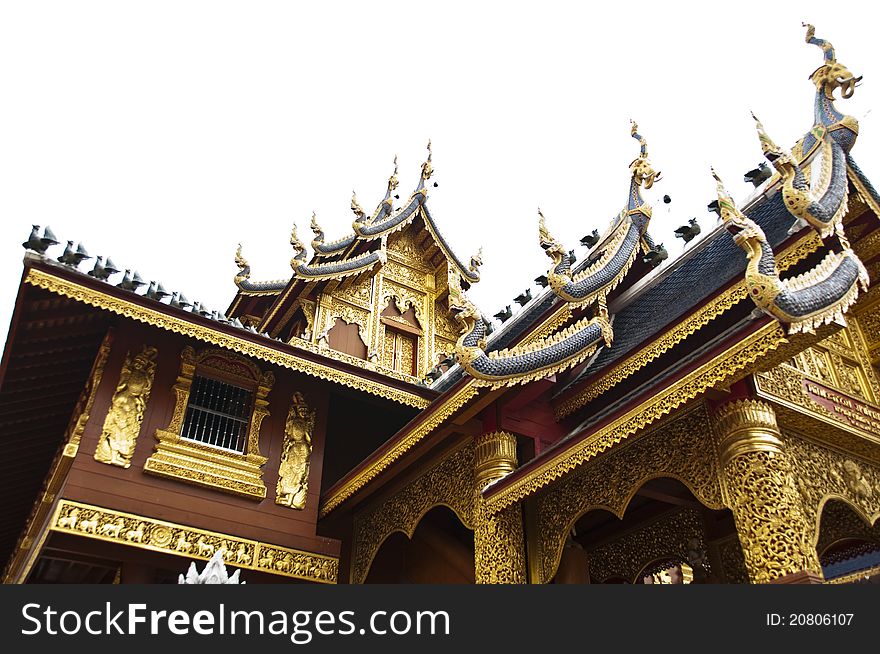 Beautiful temple in Thailand.