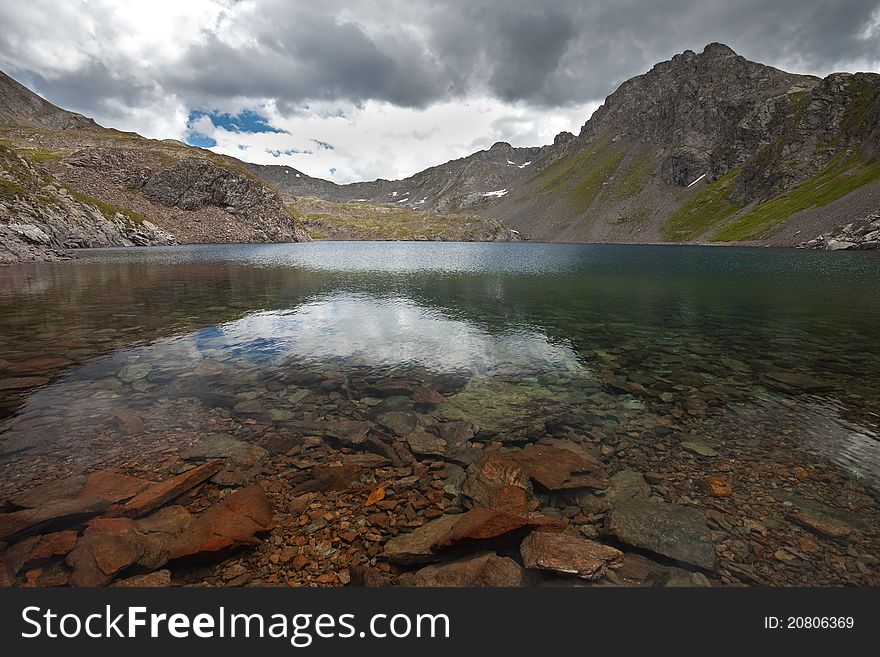 Biggest italian alpin lake