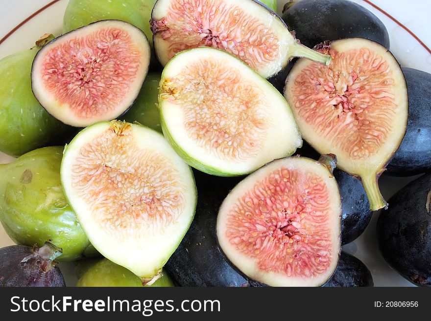 Green And Black Figs