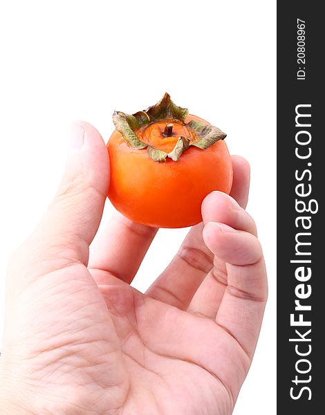 A persimmon is the edible fruit of a number of species of trees in the genus Diospyros in the ebony wood family. A persimmon is the edible fruit of a number of species of trees in the genus Diospyros in the ebony wood family