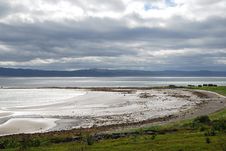 Summer View Of Norwegian Fjord During Low Tide. Stock Photos Summer View Of Norwegian Fjord During Low Tide. Stock Photos