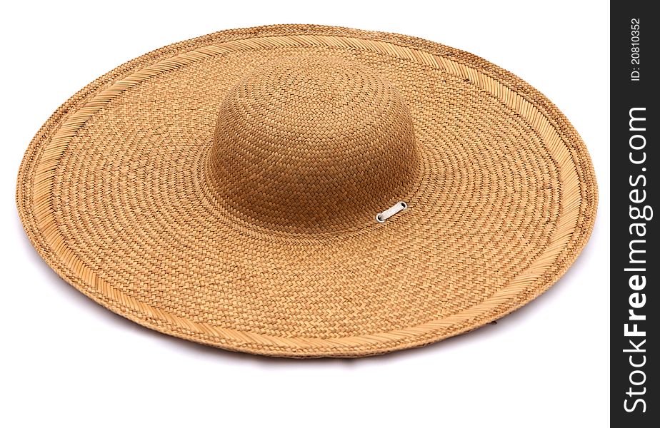 Native Thai style hat made from natural material. Native Thai style hat made from natural material