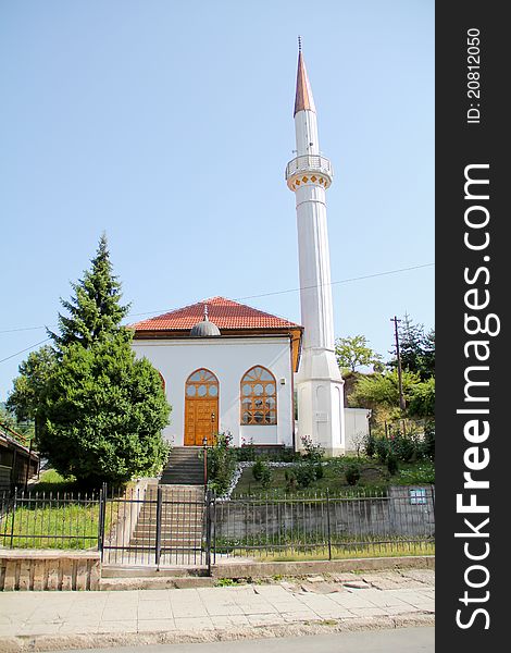 Emperorâ€™s mosque in Visegrad -Bosnia and Herzegovina rebuilded in august 2005.