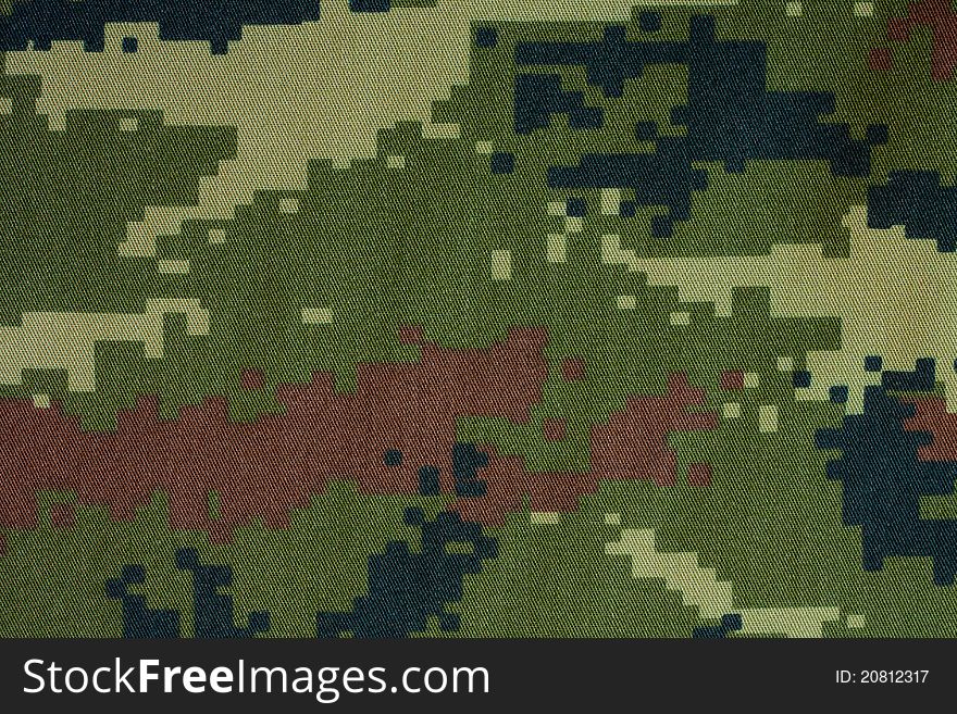 Camouflage Cloth Pattern