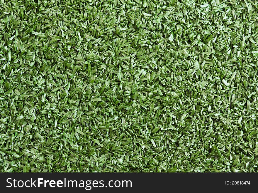 Background Texture With Fake Grass