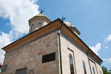Small Orthodox Church In A Sunny Day Stock Images