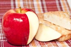 Apple And Pie Royalty Free Stock Photos Apple And Pie Royalty Free Stock Photos