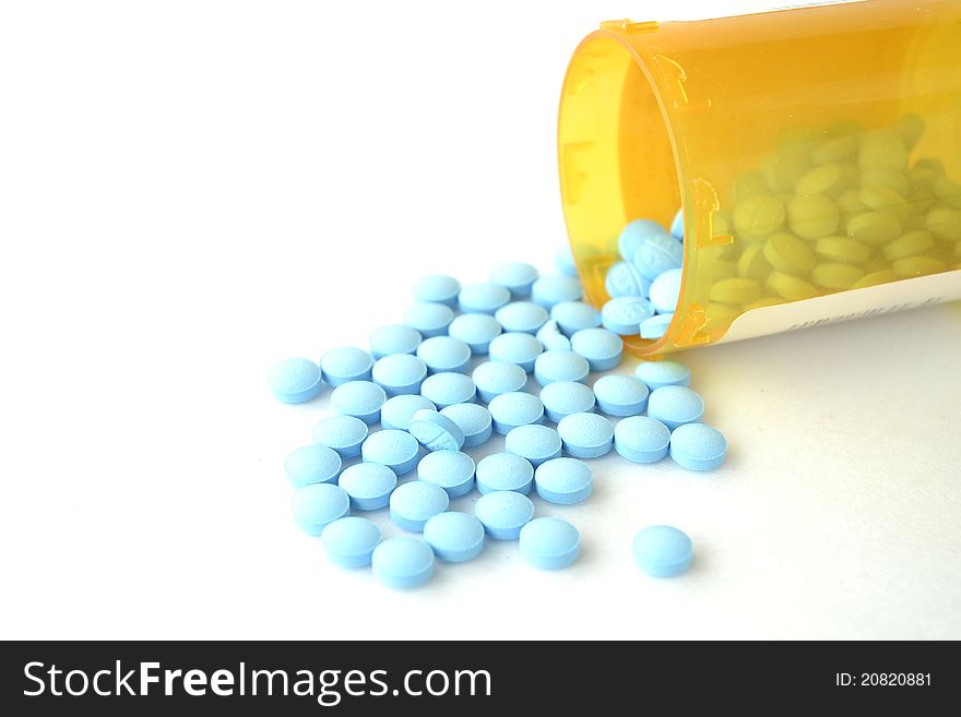 Photo of blue pills to help in healing a problem. Photo of blue pills to help in healing a problem.