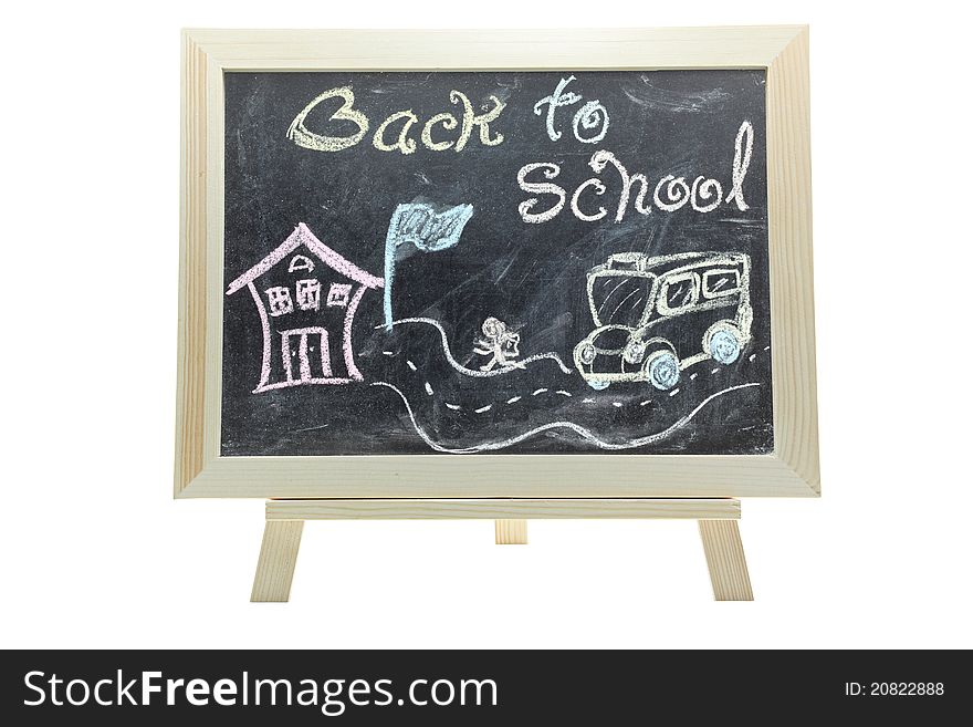 Back To School Blackboard