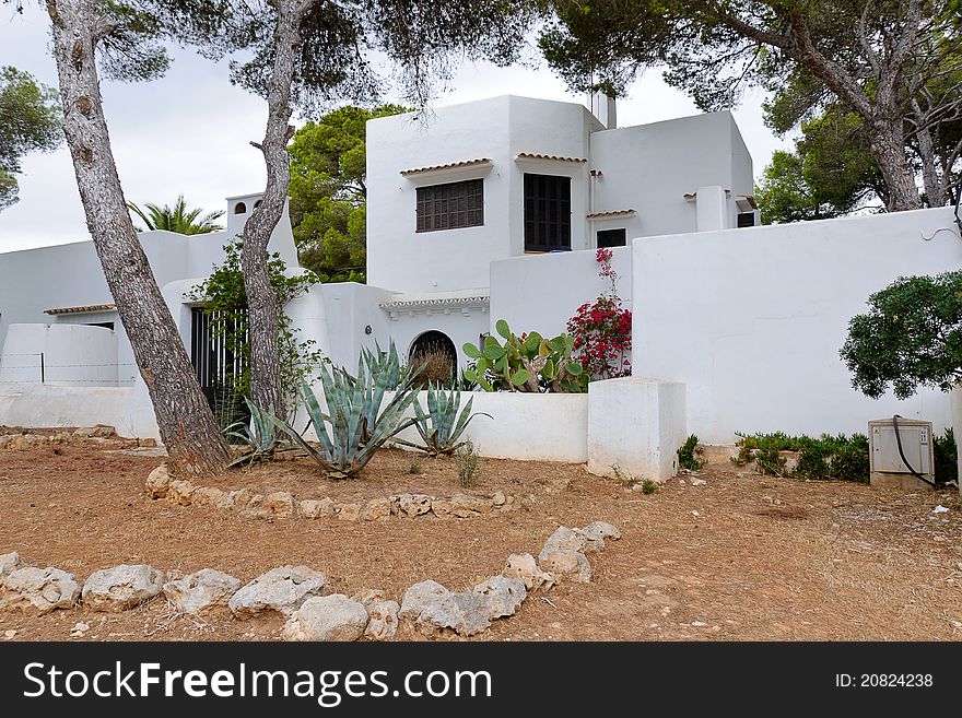 Typical house on Mallorca island, Spain