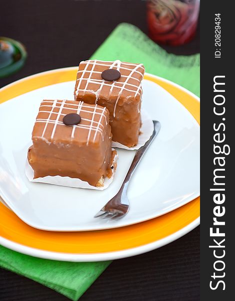 Delicious coffee dessert from hungary. Delicious coffee dessert from hungary