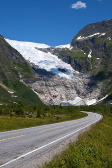 Norwegian Glacier Stock Image Norwegian Glacier Stock Image