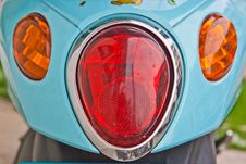 Close-up View Of Motorcycle Rear Lights Royalty Free Stock Photo Close-up View Of Motorcycle Rear Lights Royalty Free Stock Photo