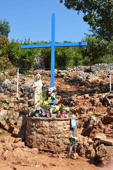 Medjugorje, A Place Of Pilgrimage Royalty Free Stock Photography Medjugorje, A Place Of Pilgrimage Royalty Free Stock Photography