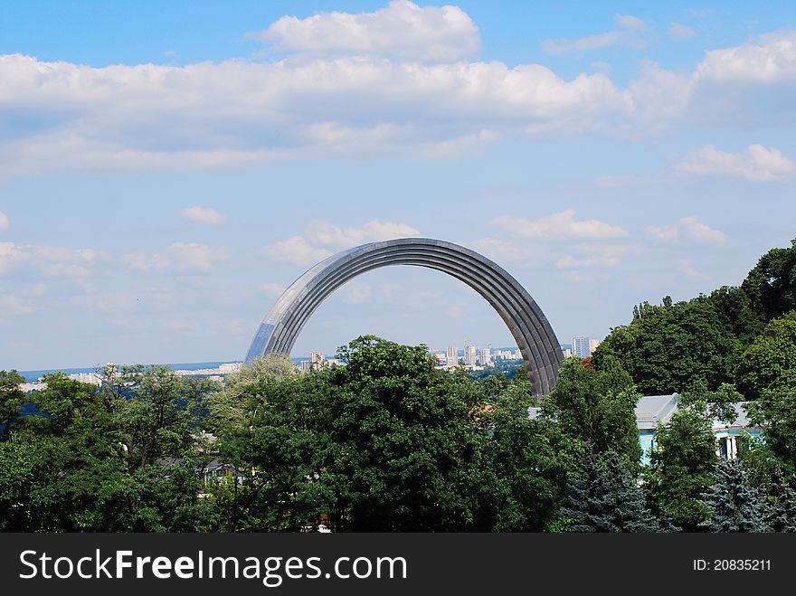 Friendship Arch In Kiev