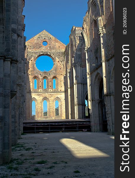 Abbey Of San Galgano, Tuscany