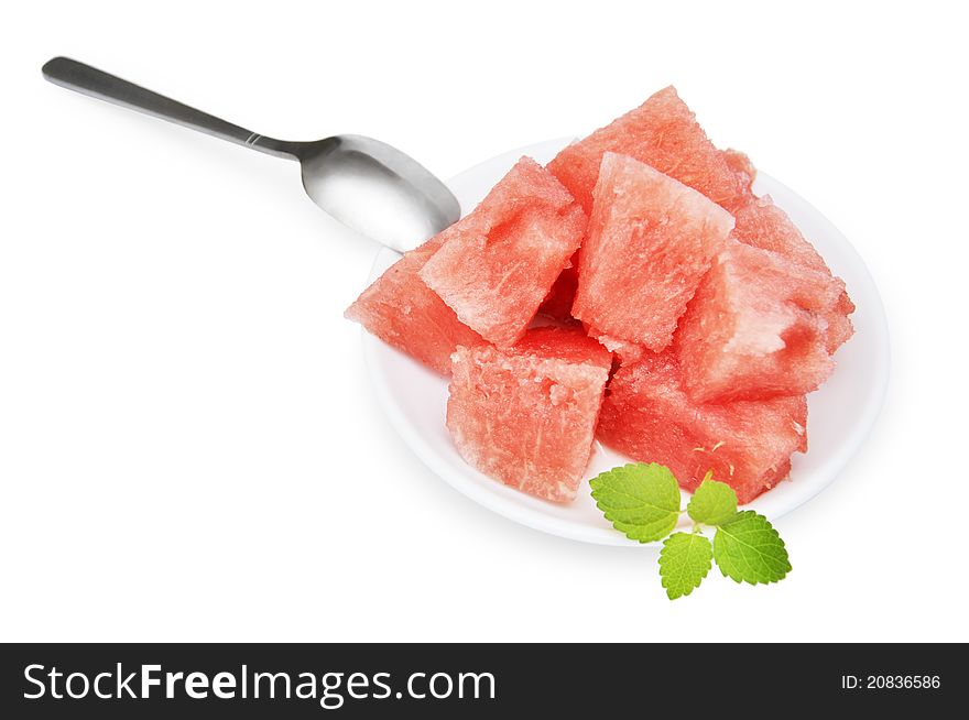 Slices of watermelon