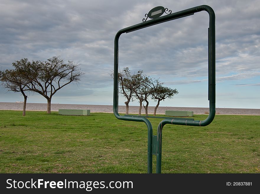 Park abstract scene. frame of trees in an urban scenario. Park abstract scene. frame of trees in an urban scenario.