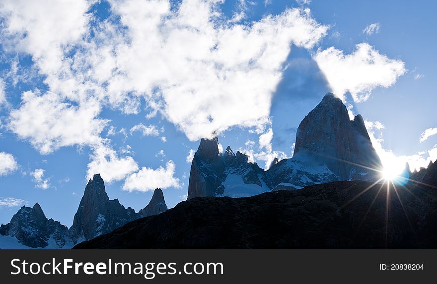 Los Glaciares national park in patagonia, argentina. Fitz Roy. Los Glaciares national park in patagonia, argentina. Fitz Roy.