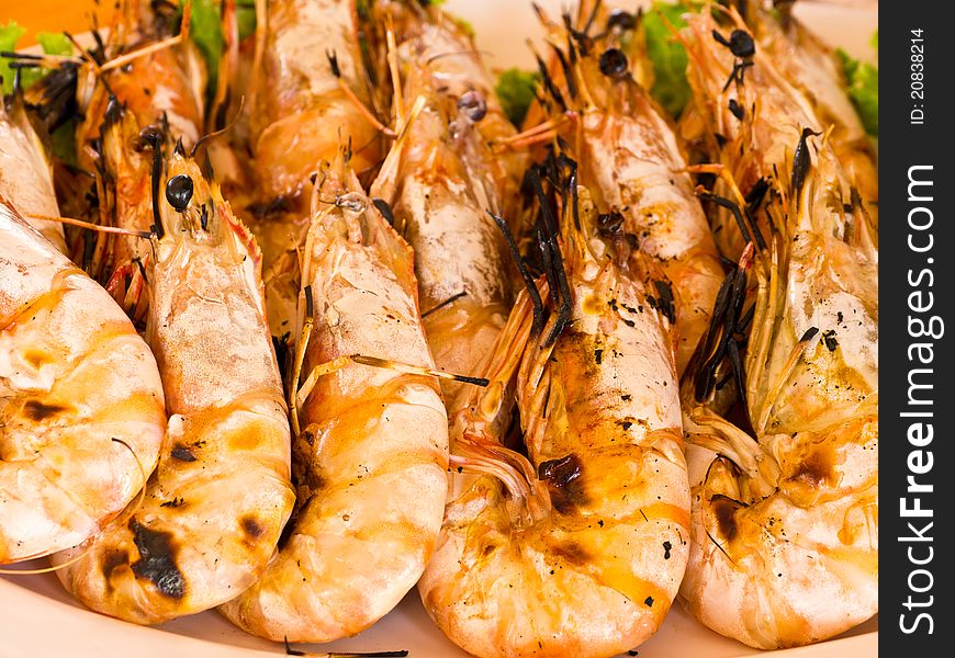 Grilled Prawns