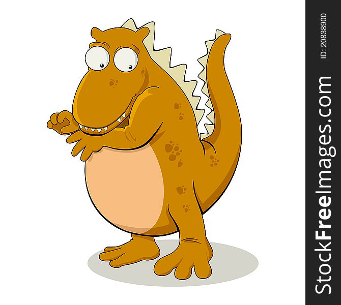 Dinosaur in Cartoon