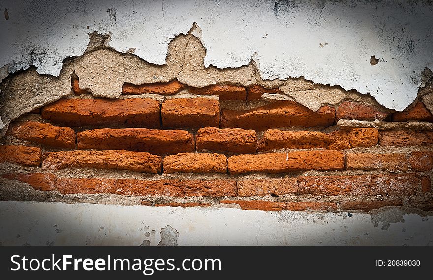 Old Grunge Brick Wall