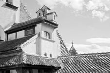 Beautiful Architecture At Bran Castle Royalty Free Stock Image Beautiful Architecture At Bran Castle Royalty Free Stock Image