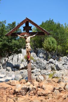 Medjugorje, A Place Of Pilgrimage Stock Images Medjugorje, A Place Of Pilgrimage Stock Images