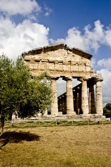 Paestum Royalty Free Stock Image Paestum Royalty Free Stock Image