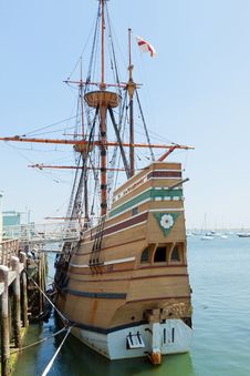 View Of Mast And Rigging On The Tall Sail Ship. Royalty Free Stock Photos View Of Mast And Rigging On The Tall Sail Ship. Royalty Free Stock Photos