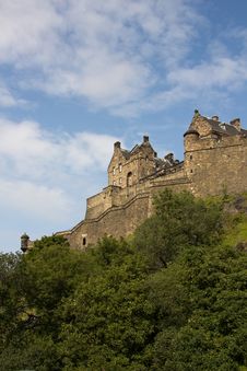 Castle Of Historic Edinburgh Stock Photography Castle Of Historic Edinburgh Stock Photography