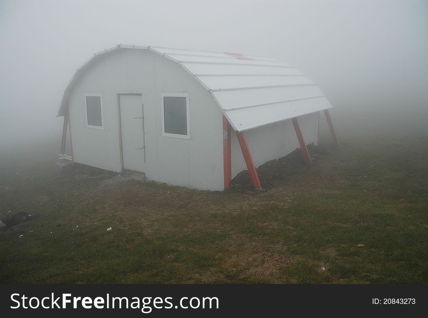 Refuge In Fagaras Mountains, Romania