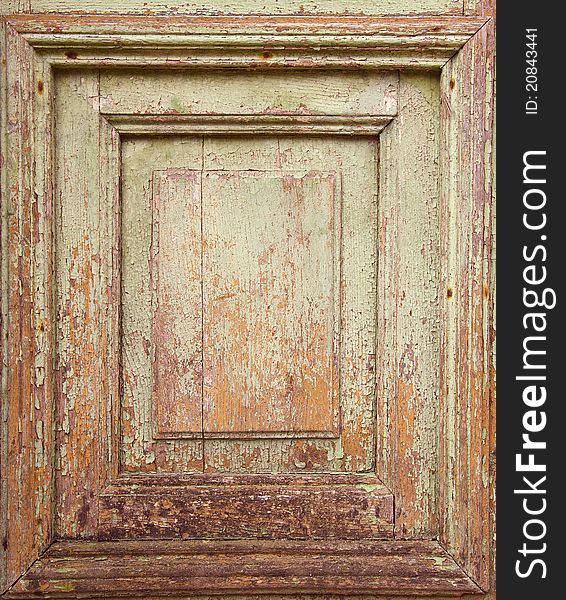 Old doors grunge and cracked background. Old doors grunge and cracked background