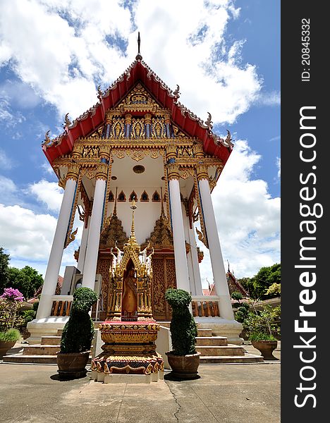 Thasung temple in uthaithani province thailand