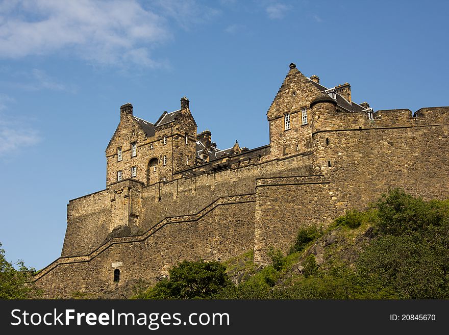 Castle Of Historic Edinburgh