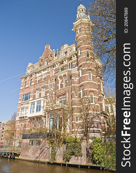 Canal in Amsterdam