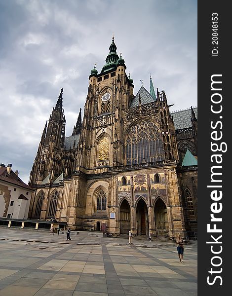 Czech, Prague, Cathedral sobor of st.Vitt