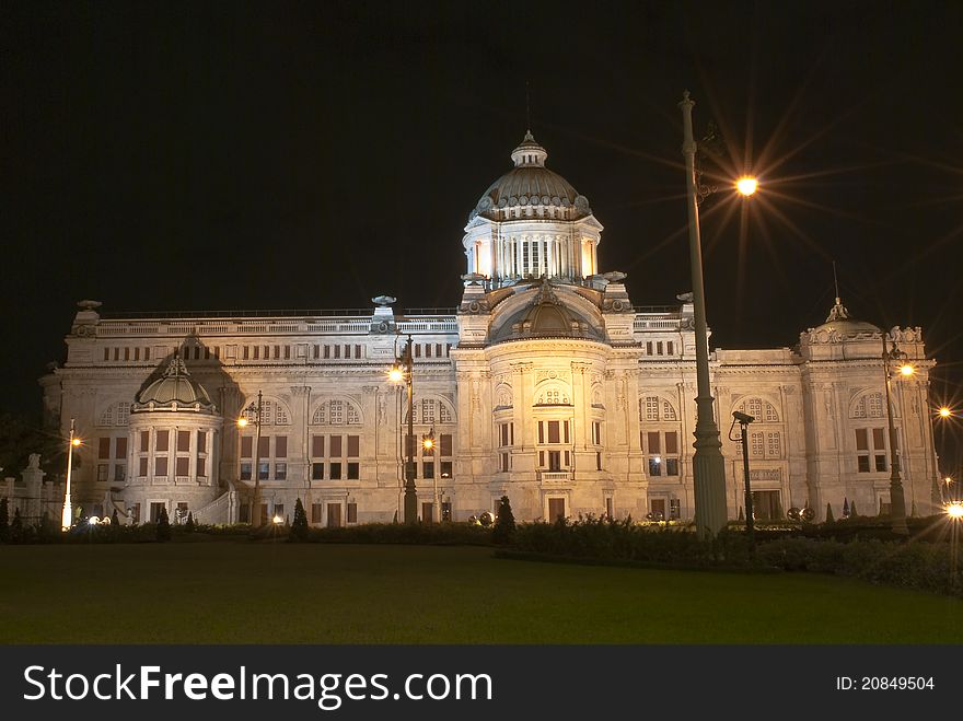 Throne Hall At Bangkok