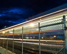 Light Rail Light Stock Photos