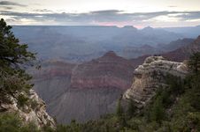 Dawn At Grand Canyon Royalty Free Stock Photography Dawn At Grand Canyon Royalty Free Stock Photography
