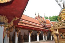 Buddhist Temple In Thailand Island Phuket Royalty Free Stock Images