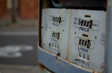 Old Petrol Pump Royalty Free Stock Photo Old Petrol Pump Royalty Free Stock Photo