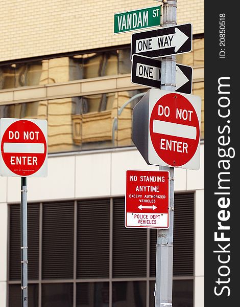 New York City Street Signs