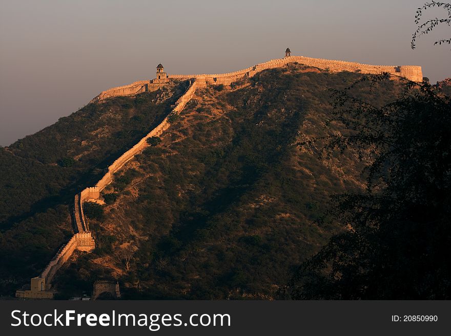 Fort Amber in Jaipur India